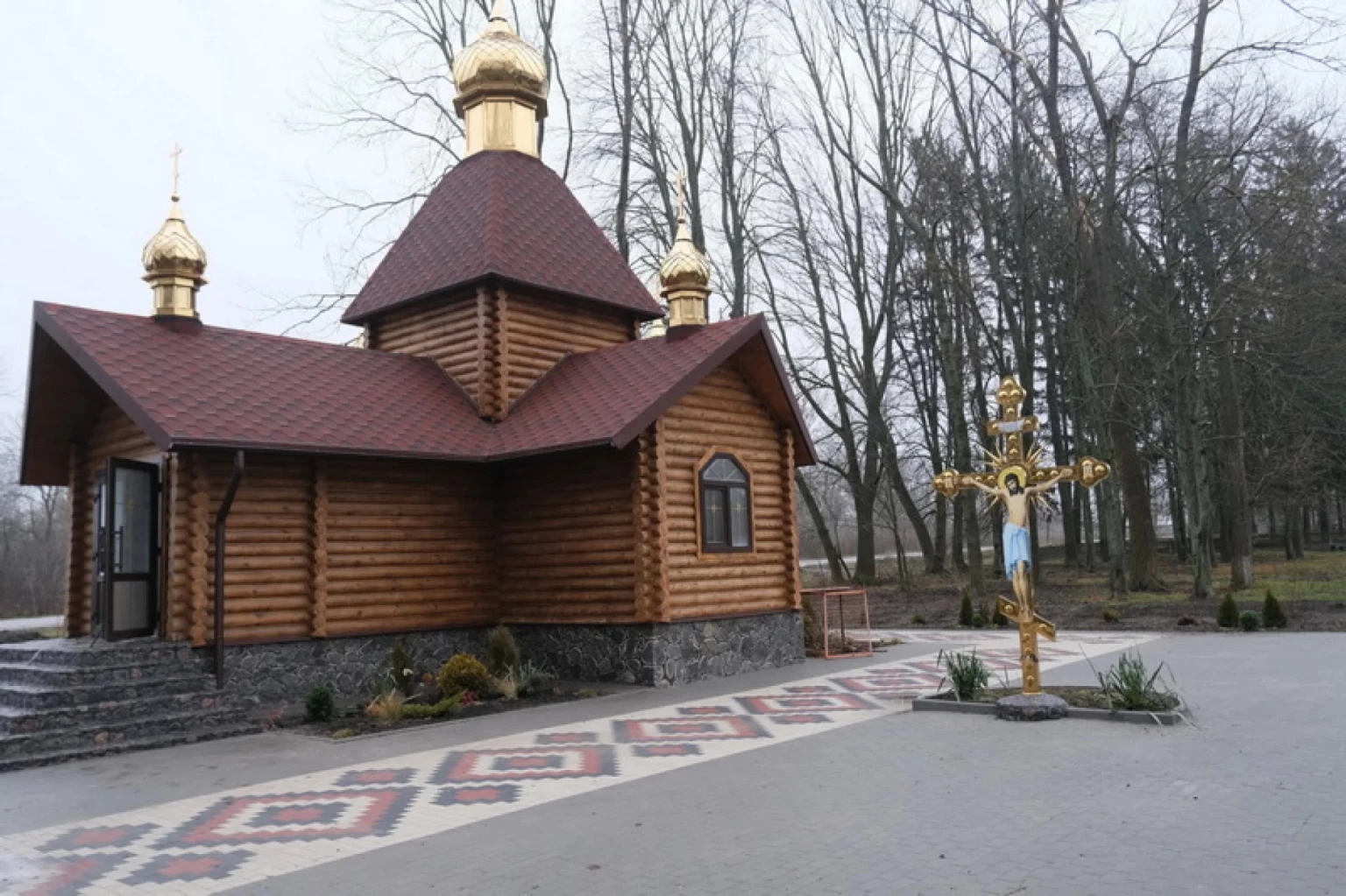 У селі Щаслива постала церква-меморіал на честь полеглого морпіха Юрія Мигуна