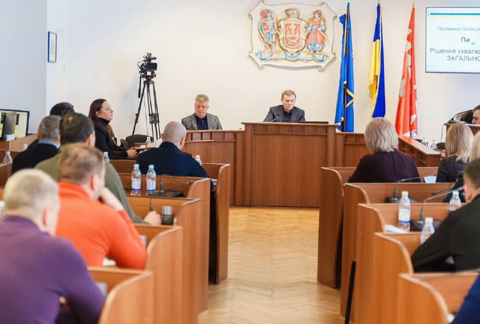 Вінницькі ради виступили зі спільною заявою про єдність і підтримку державного курсу