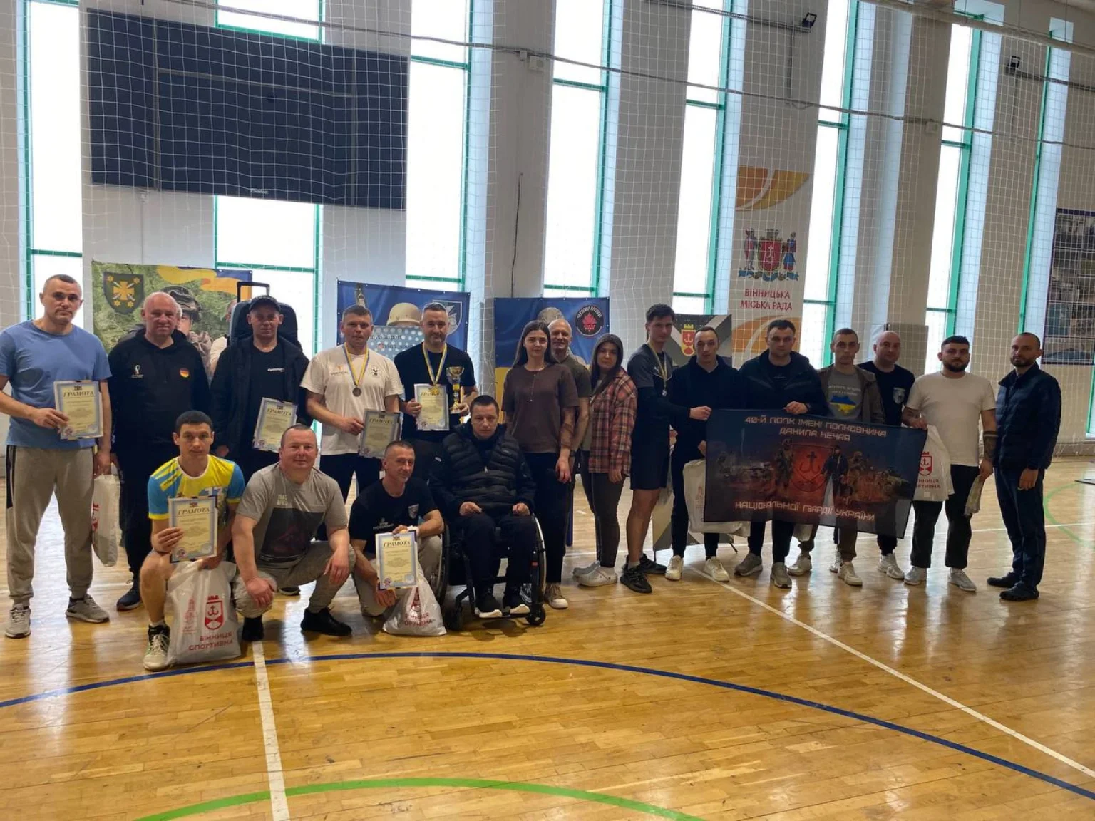 У Вінниці ветерани після поранень вийшли за тенісні столи: «Сила титанів» об’єднала 23 учасників
