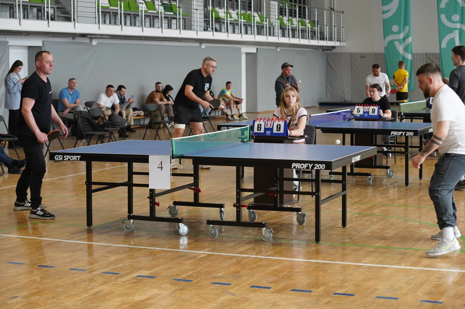 У Вінниці ветерани після поранень вийшли за тенісні столи: «Сила титанів» об’єднала 23 учасників