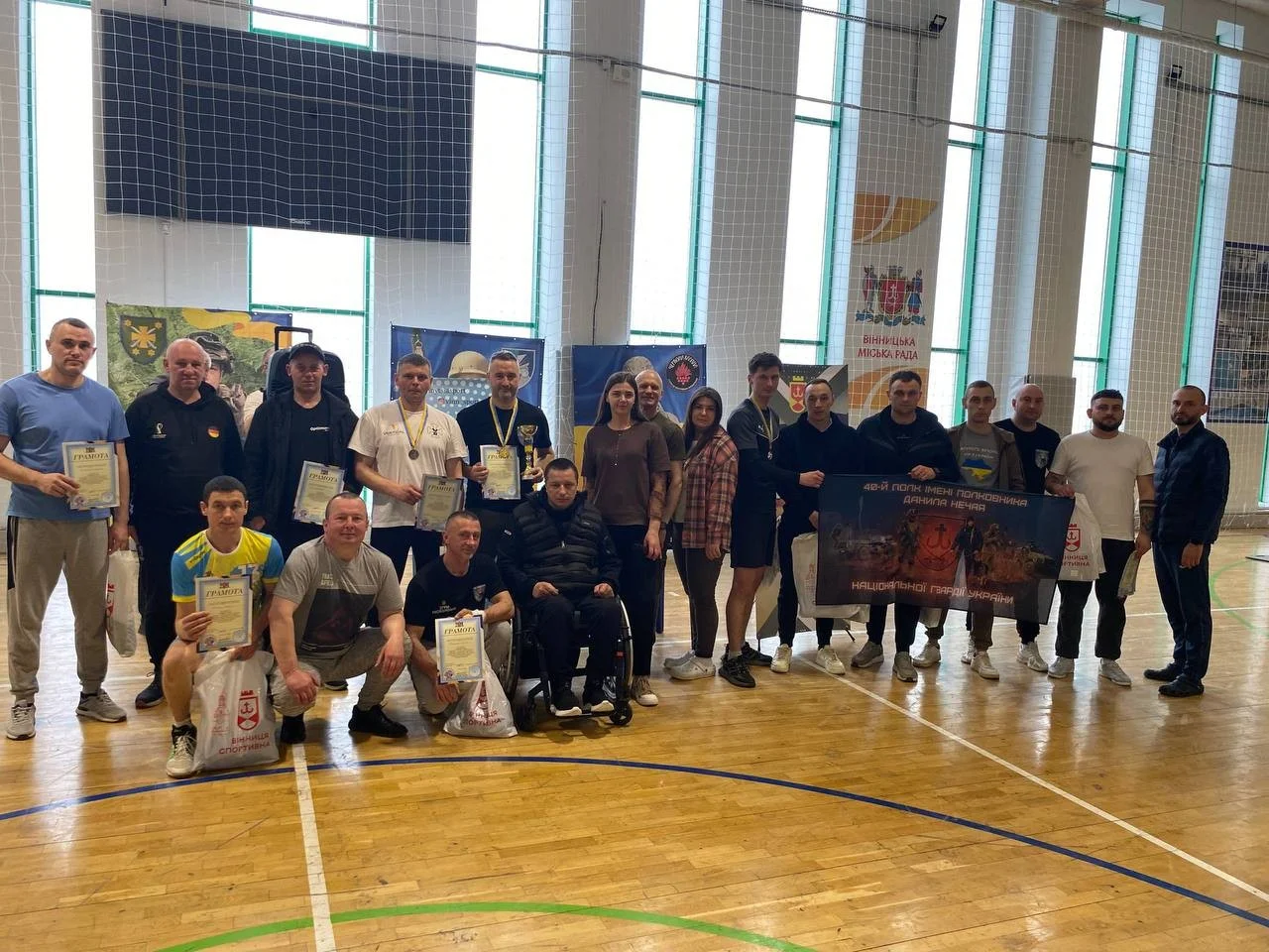 У Вінниці ветерани після поранень вийшли за тенісні столи: «Сила титанів» об’єднала 23 учасників