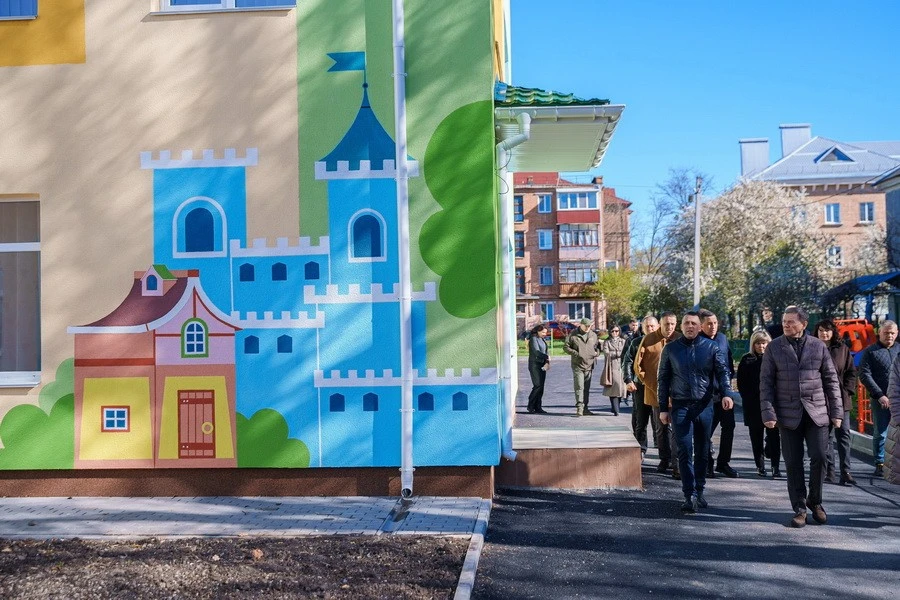 У Вінниці наближають до завершення масштабну термомодернізацію дитсадка на Замості