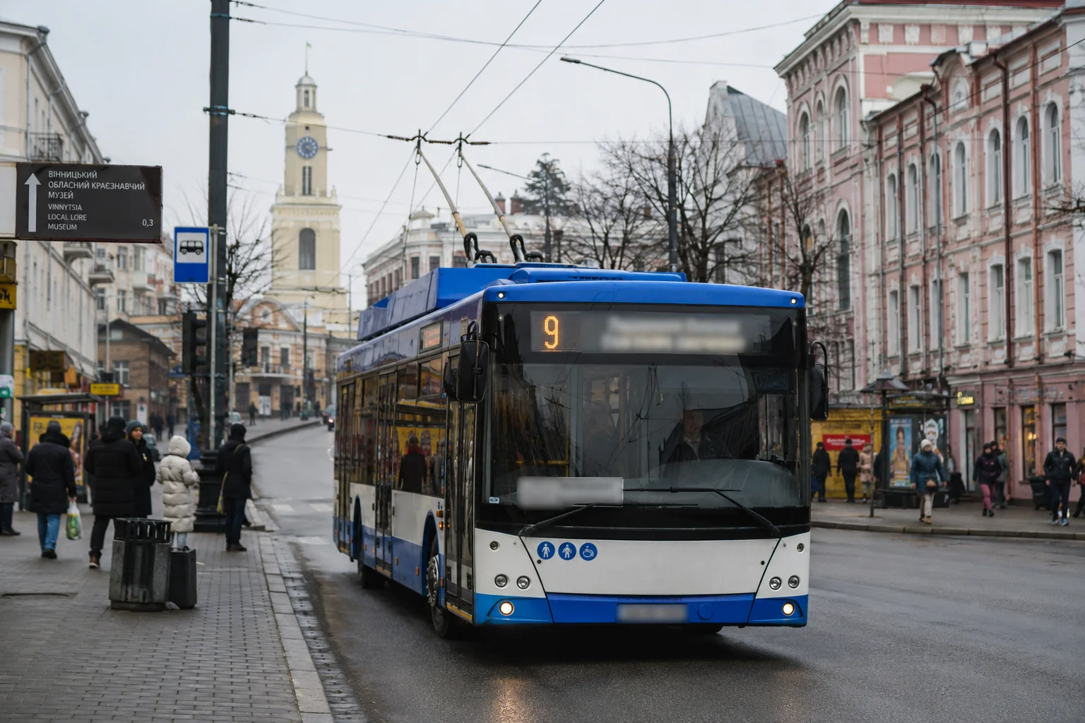 Тролейбус 1 Вінниця