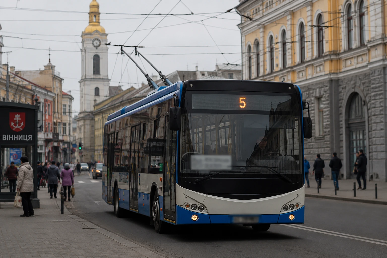 Тролейбус 1 Вінниця
