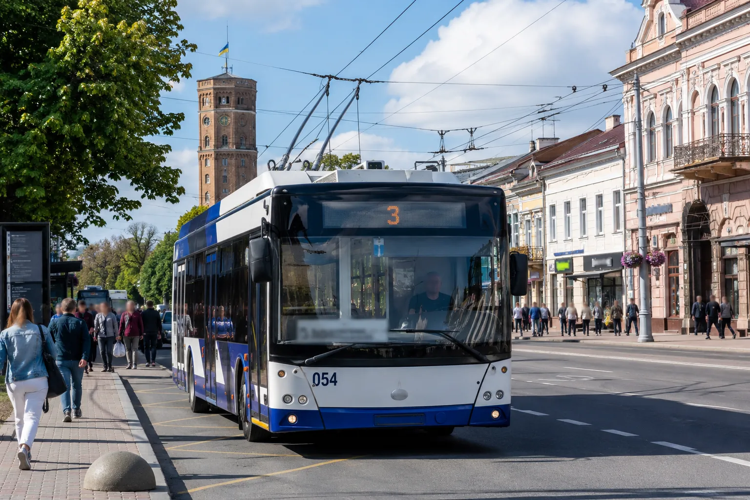 Тролейбус 1 Вінниця