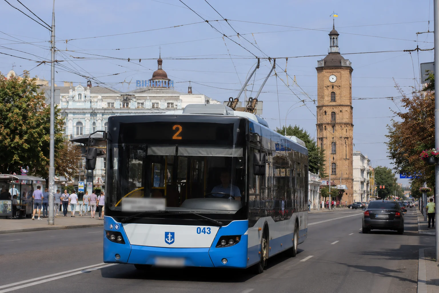 Тролейбус 1 Вінниця