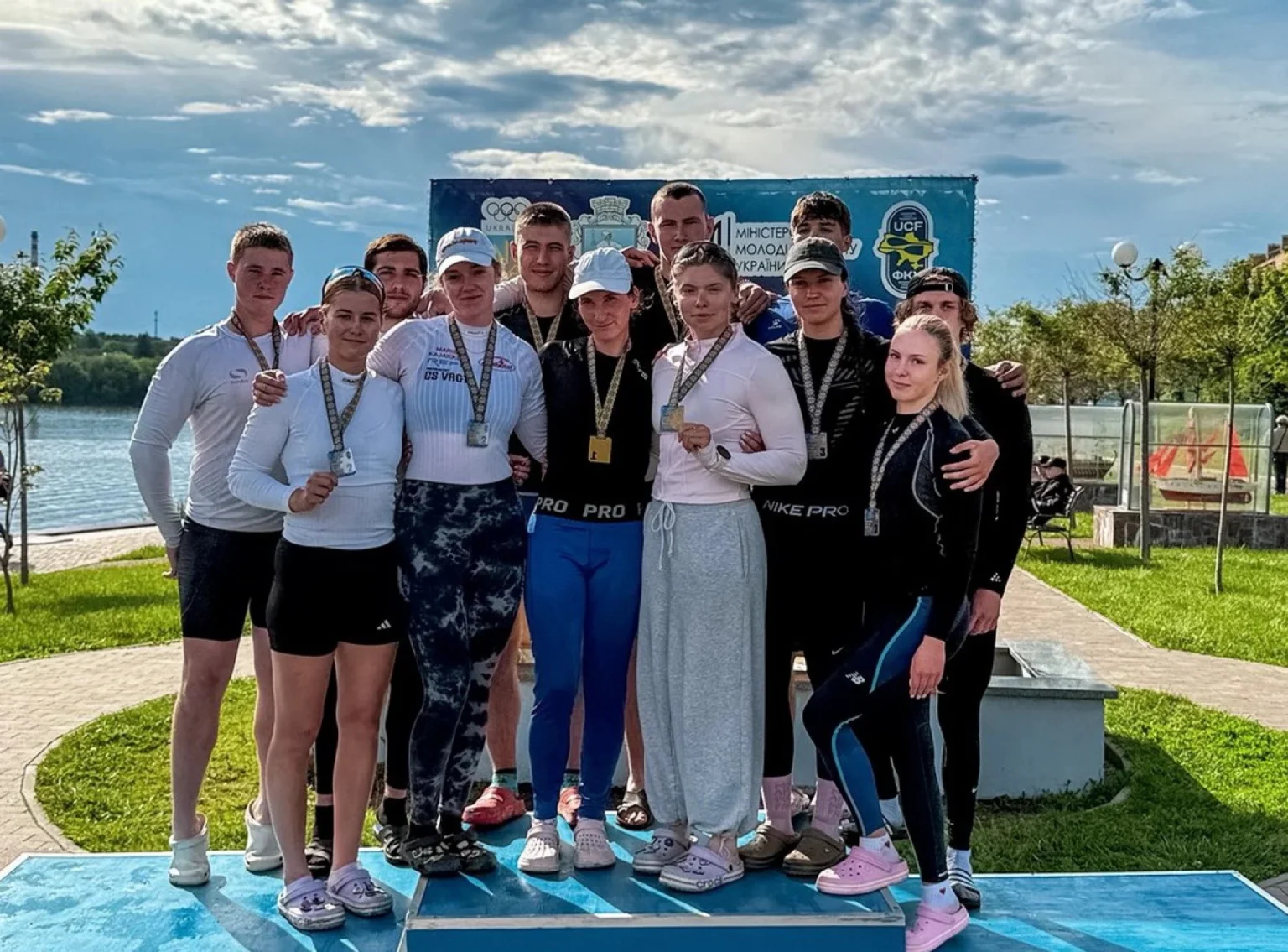 Вінницькі веслувальники феєрично відкрили чемпіонат України в Умані