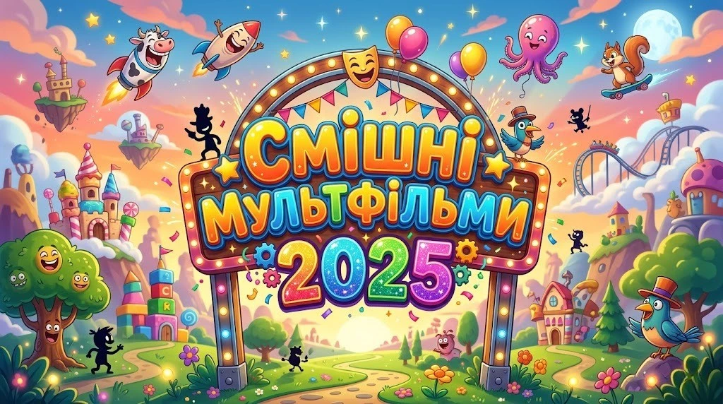 Смішні мультфільми 2025: велика добірка для кожного